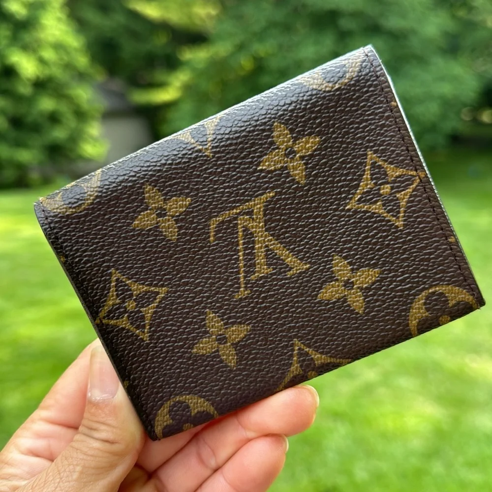 🔥SOLD🔥AUTHENTIC LOUIS VUITTON ENVELOPE CARD CASE WALLET CODE # CA0054 - Picture 4 of 16